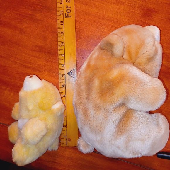 Pair of GUND Snuffles Bears  7" and 12" Plush Charmin look-a-likes - Picture 6 of 13